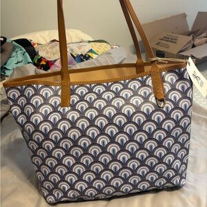 HOBO All That Tote in Soft Ocean